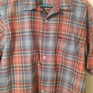 Men's lrg. IZOD collar shirt,, sz. Lrg.